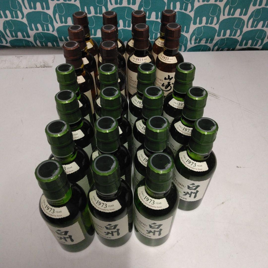 や*ん様 山崎　180ml 10本　白州　180ml 15本