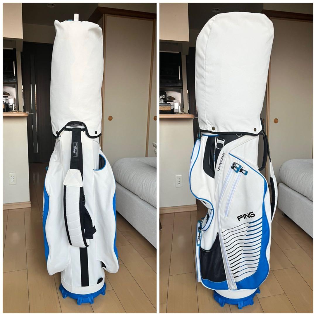 専用　良品　希少PING ピン TRAVERSEトラバース キャディバッグ