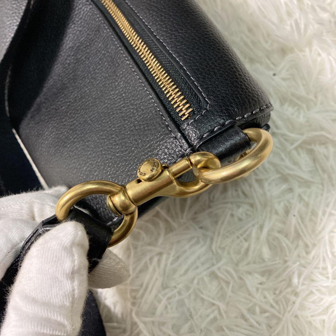 未使用保管品 コーチ ベサニー 黒 BETHANY BELT BAG CH813