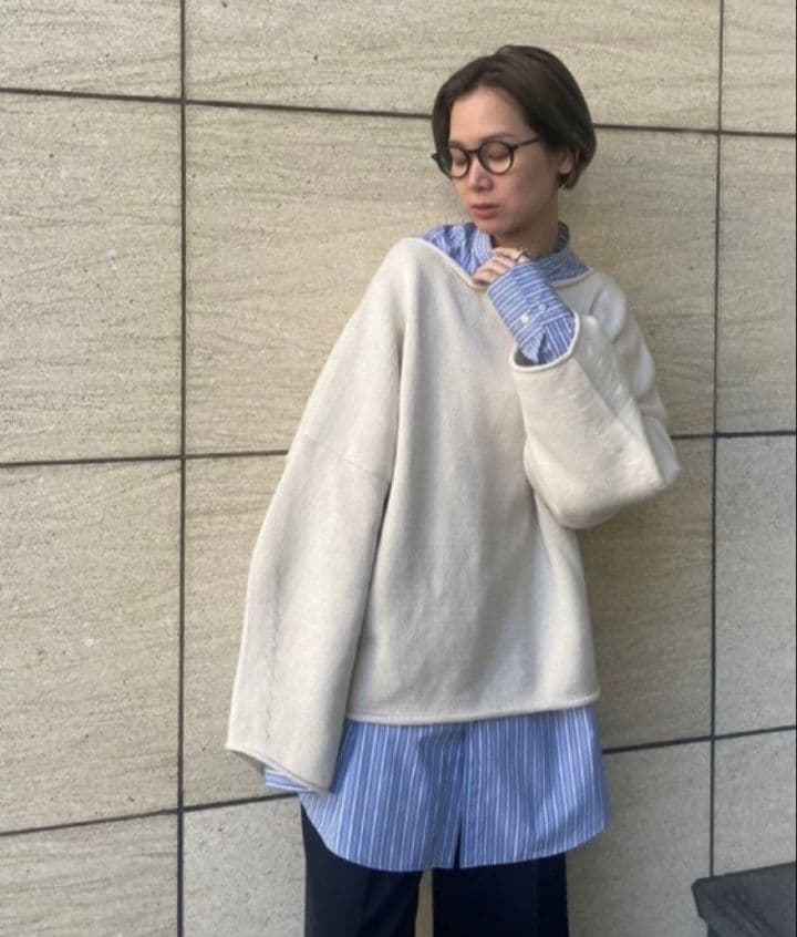 TODAYFUL Stripe Over Shirts ストライプオーバーシャツ