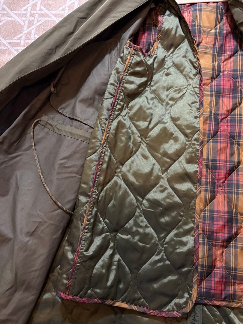 極美品-Fred Perry モッズコート オリーブグリーン