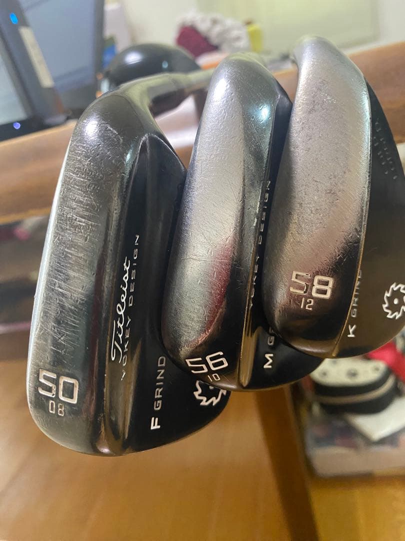 Vokey ボーケイ　コールドフォージドブラック3本セット