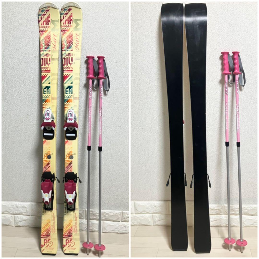 ストック付/Hart Rocker ハートロッカー スキーセット120cm