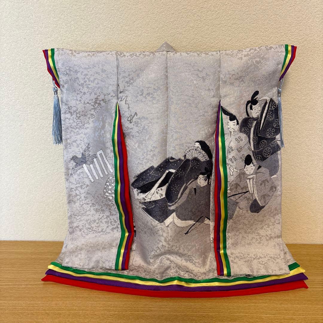 ミニチュア着物　姫柄十二単仕立て さくら8ページ