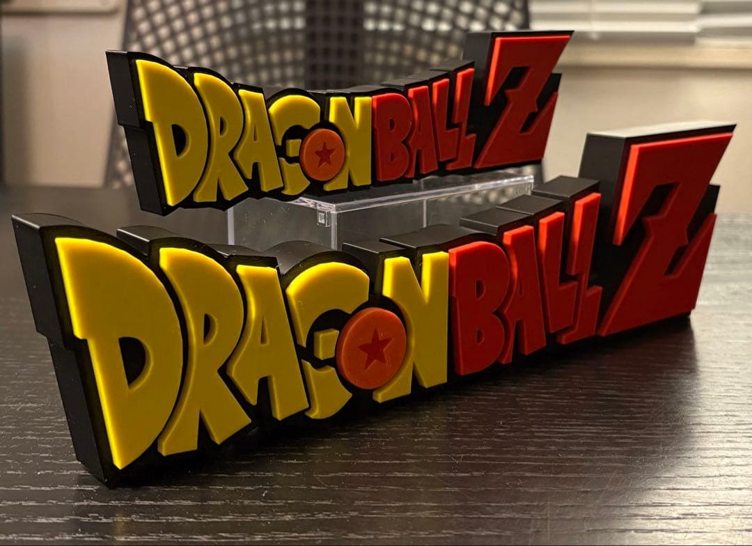 ドラゴンボールZ ロゴフィギュアセット　ビッグサイズ 28cm 19cm