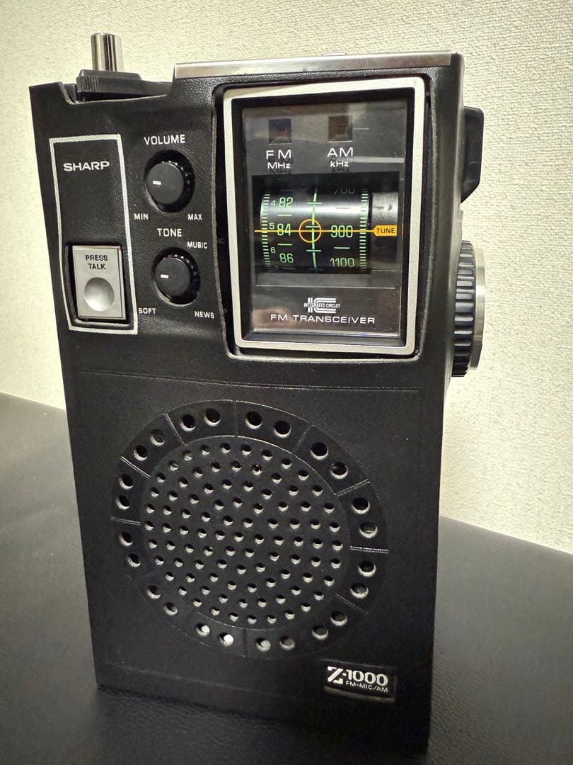 SHARP シャープ FX-208J Z-1000 AM/FMトランシーバー美品