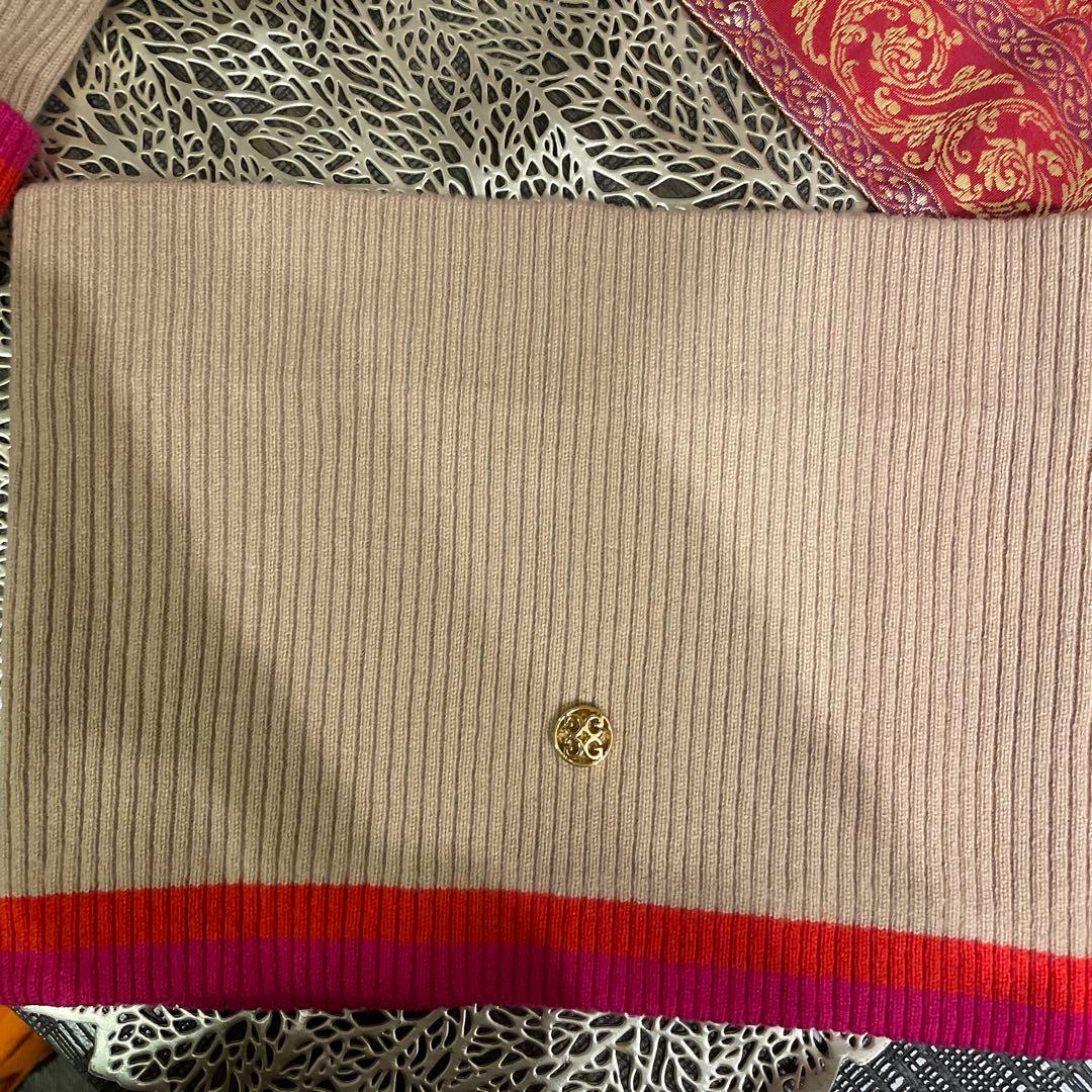 ジーファーニット帽、ネッグウォーマーセット新品未使用