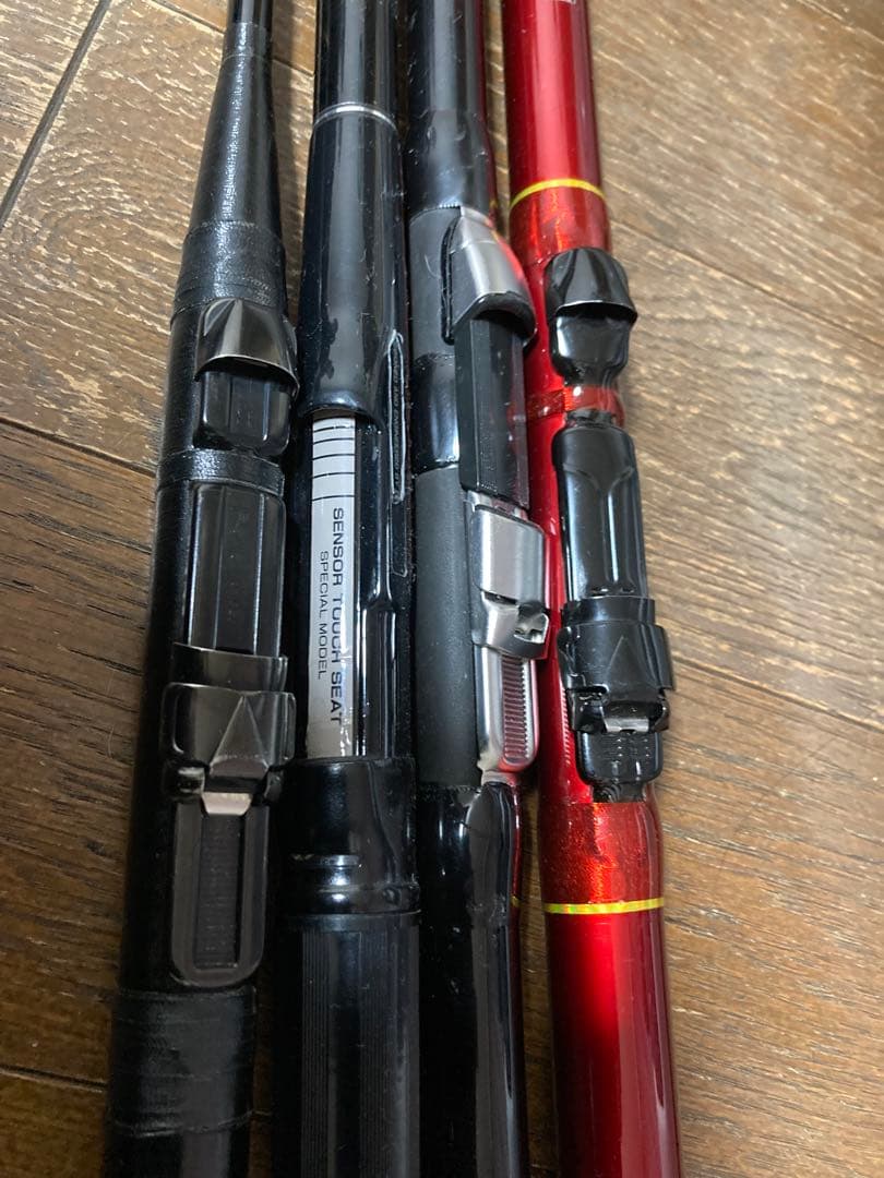 ダイワ等釣竿とシマノロッドケース