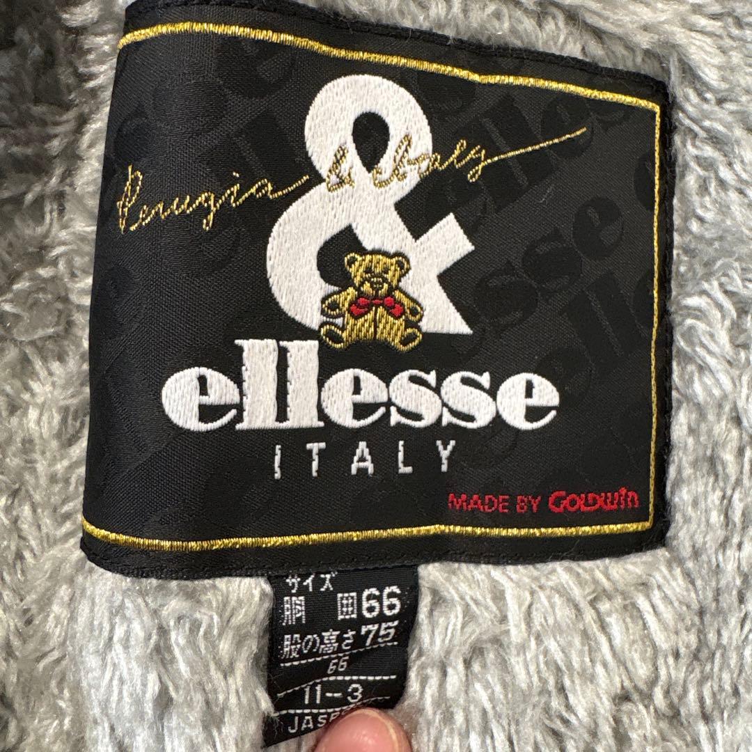 新品同様 ellesse エレッセ 上下セット JASPO（11-3／Lサイズ）