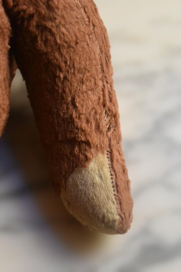 フランスアンティーク　とぼけた可愛いテディベア　熊ぬいぐるみ