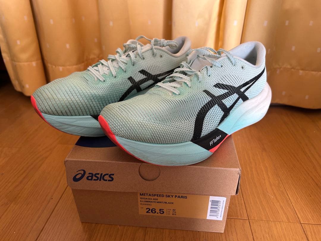 【20km程度】Asics  Speed Sky Paris 26.5㎝