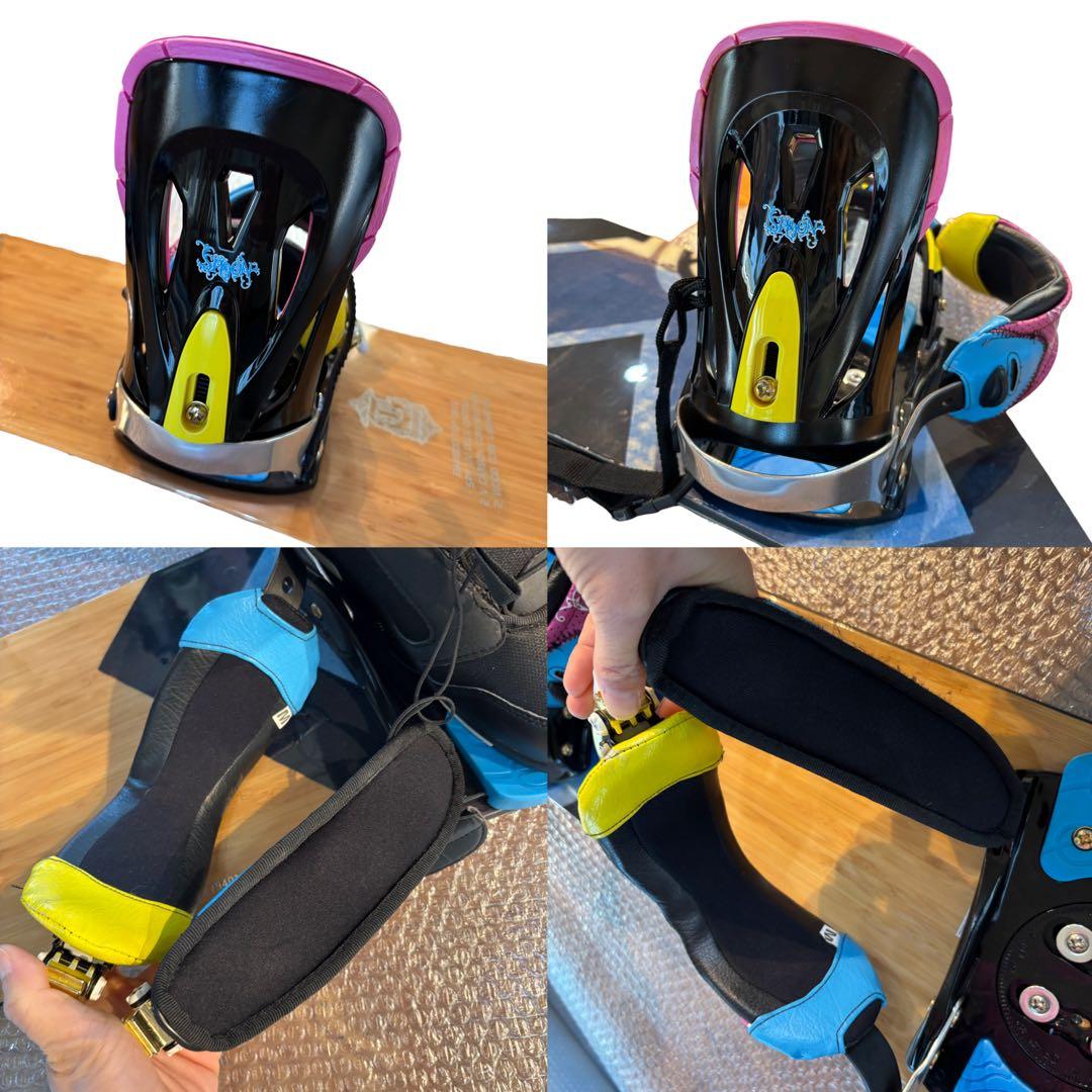 スノーボードセット　X GAMES SPOON 24.5cmブーツ付