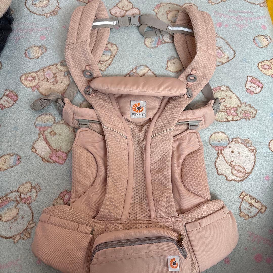 美品‼️エルゴ　オムニブリーズ　ピンク