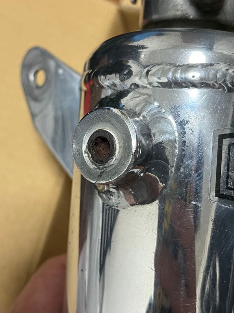 RE雨宮 RX-7 FD3S エアセパレータータンク ＊ジャンク品扱い