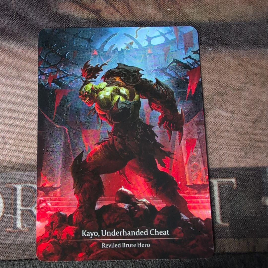 FaB 隻猾な凶賊、ケイヨ 英語版　Mavel Cold Foil