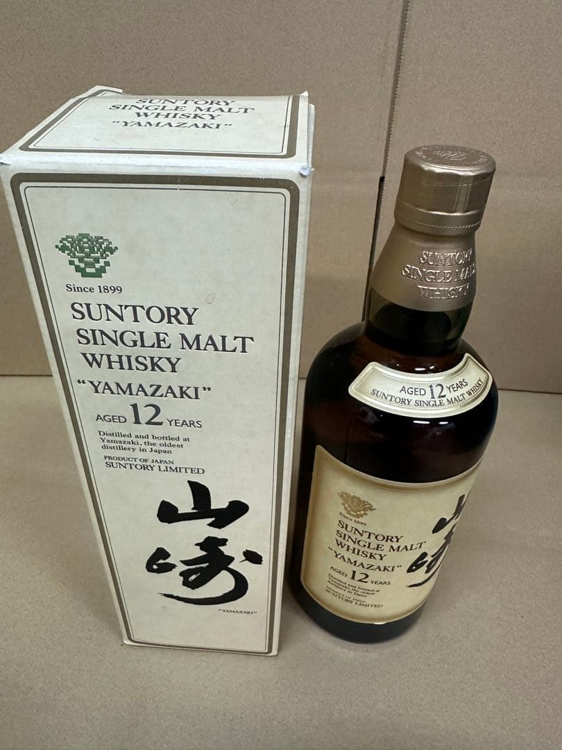 サントリーシングルモルトウイスキー 山崎 12年