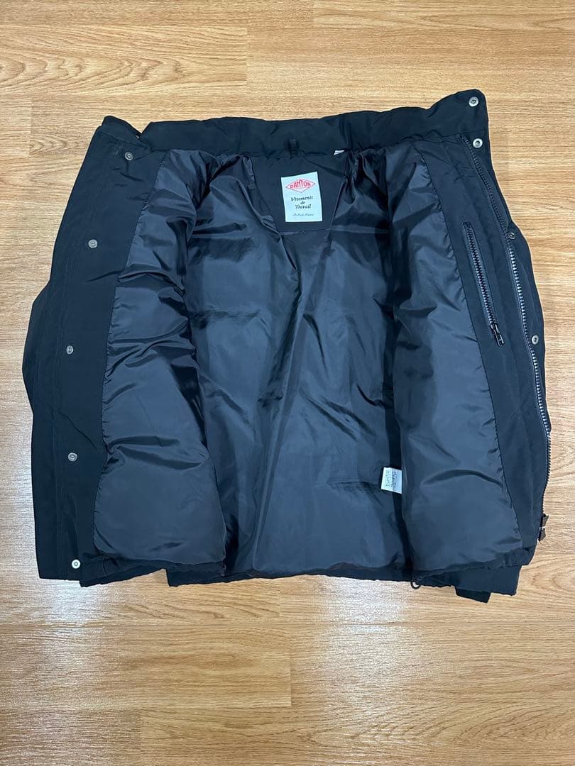 [びーびー]DANTAN ダントン　ブラックダウンジャケット