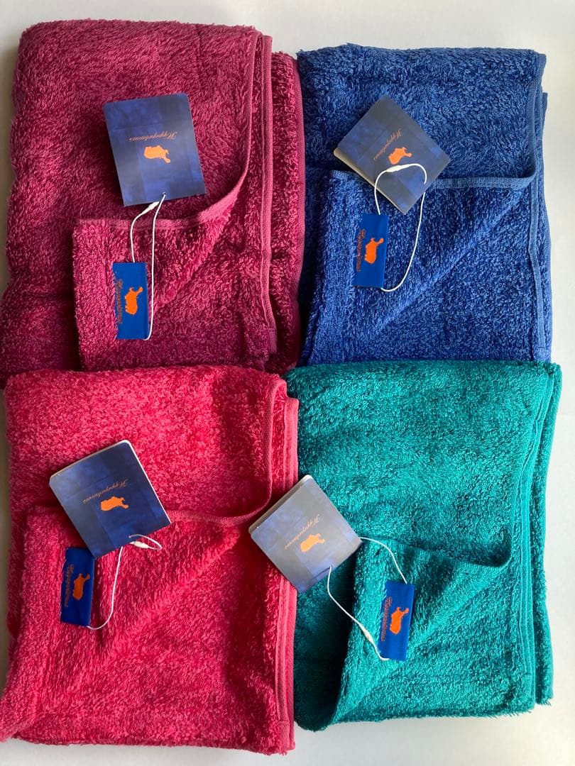 ヒポポタマス フェイスタオル4枚