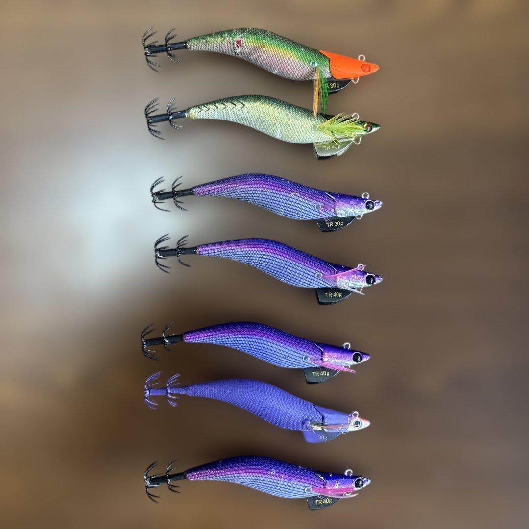 フィッシュリーグ　エギ　ダートマックス　7個セット