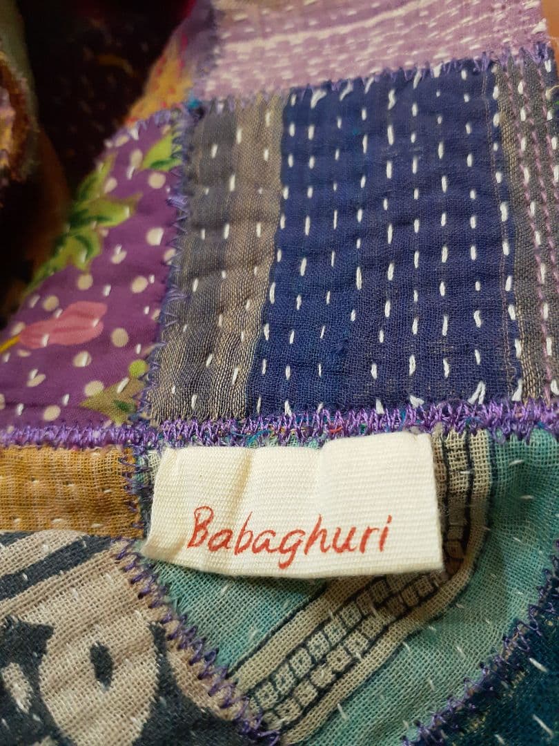 Babaguri パッチワークトートバッグ