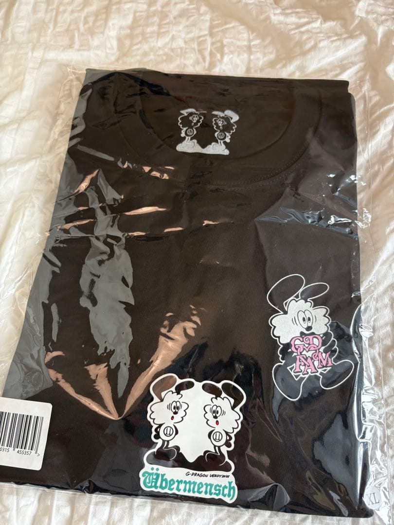 VERDY x G-DRAGON Übermensch T-Shirt 黒 XL