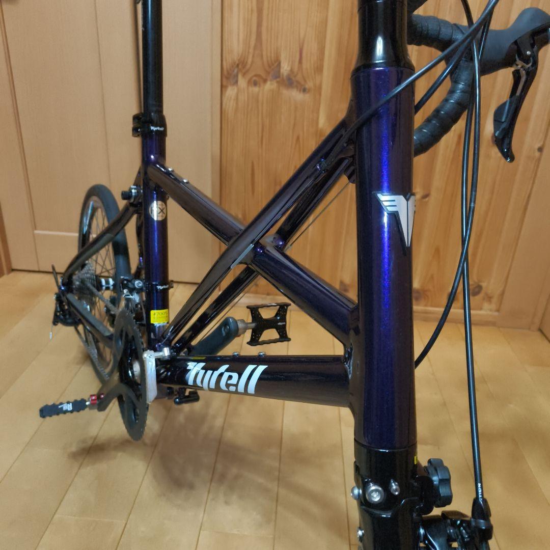 Tirell FX 折りたたみ自転車 20インチ パープル
