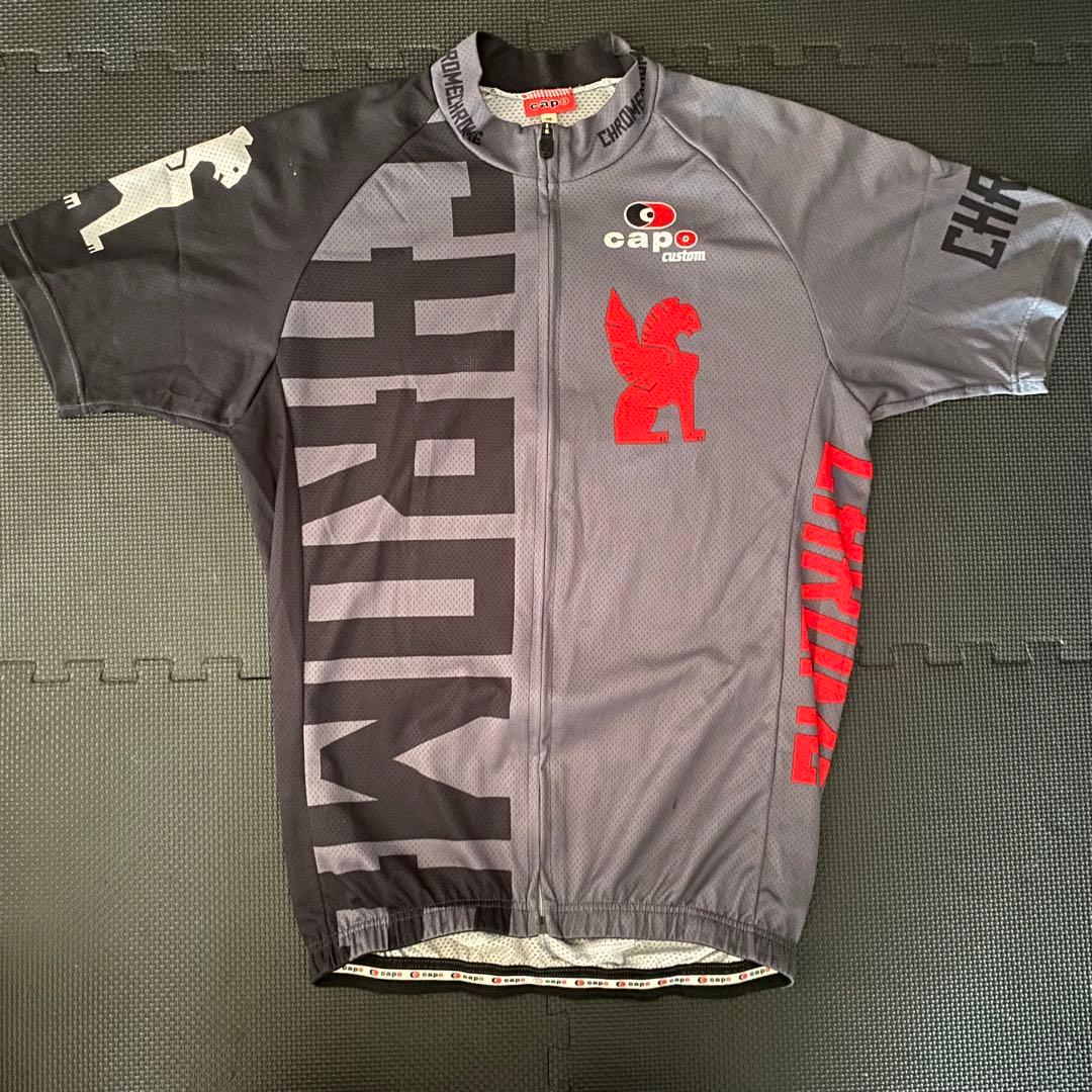 非売品 Chrome クローム Capo製 レースチャンピオンジャージ