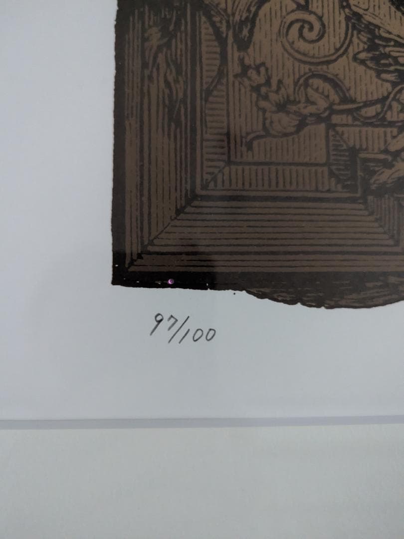 天野喜孝 【うた-SONG-】 リトグラフ　限定100枚　直筆サイン