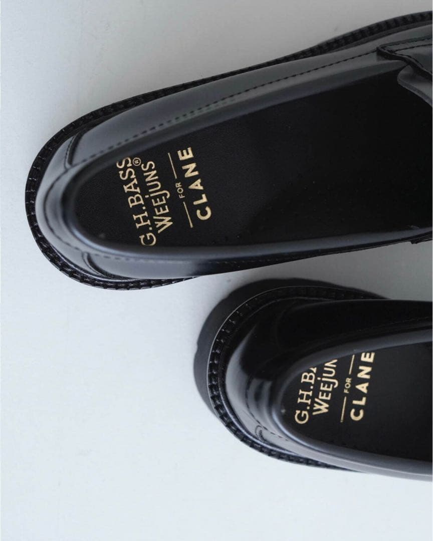 CLANE×G.H.BASS コラボ　厚底ローファー