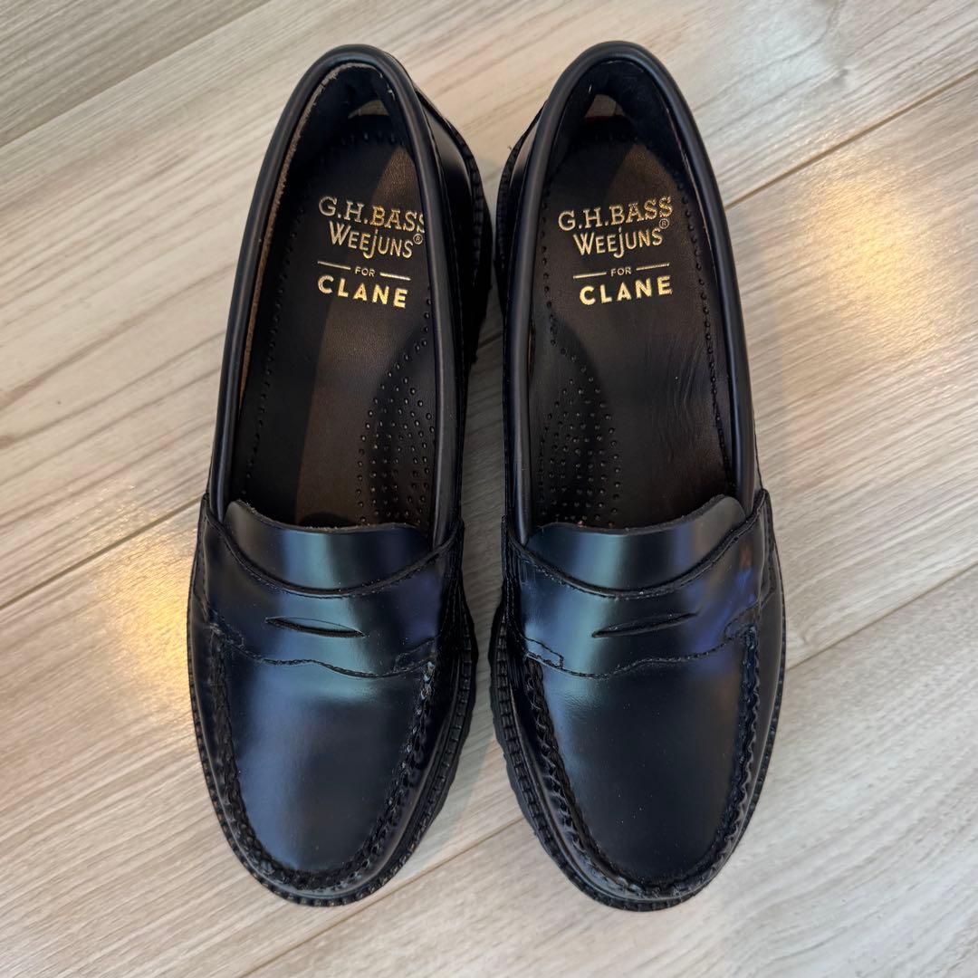 CLANE×G.H.BASS コラボ　厚底ローファー