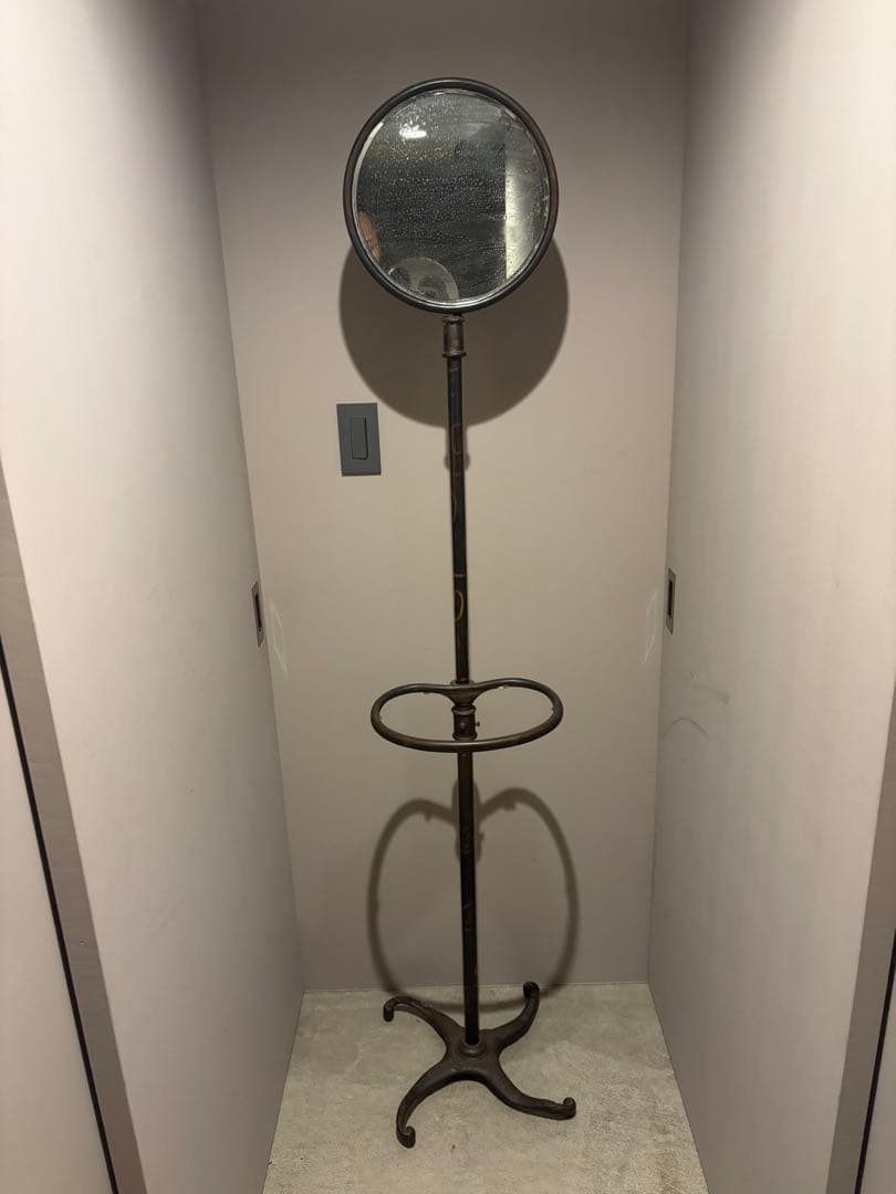 1910〜1930 シェービングミラー　アンティーク　ジャパンカラー　理容室