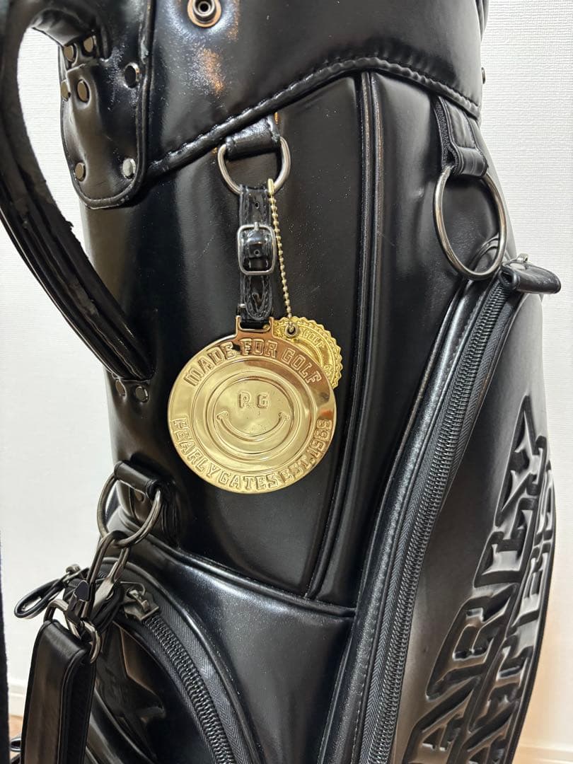 PEARLY GATES 正規品 キャディバッグ 9.5型 ヘッドカバー5点付