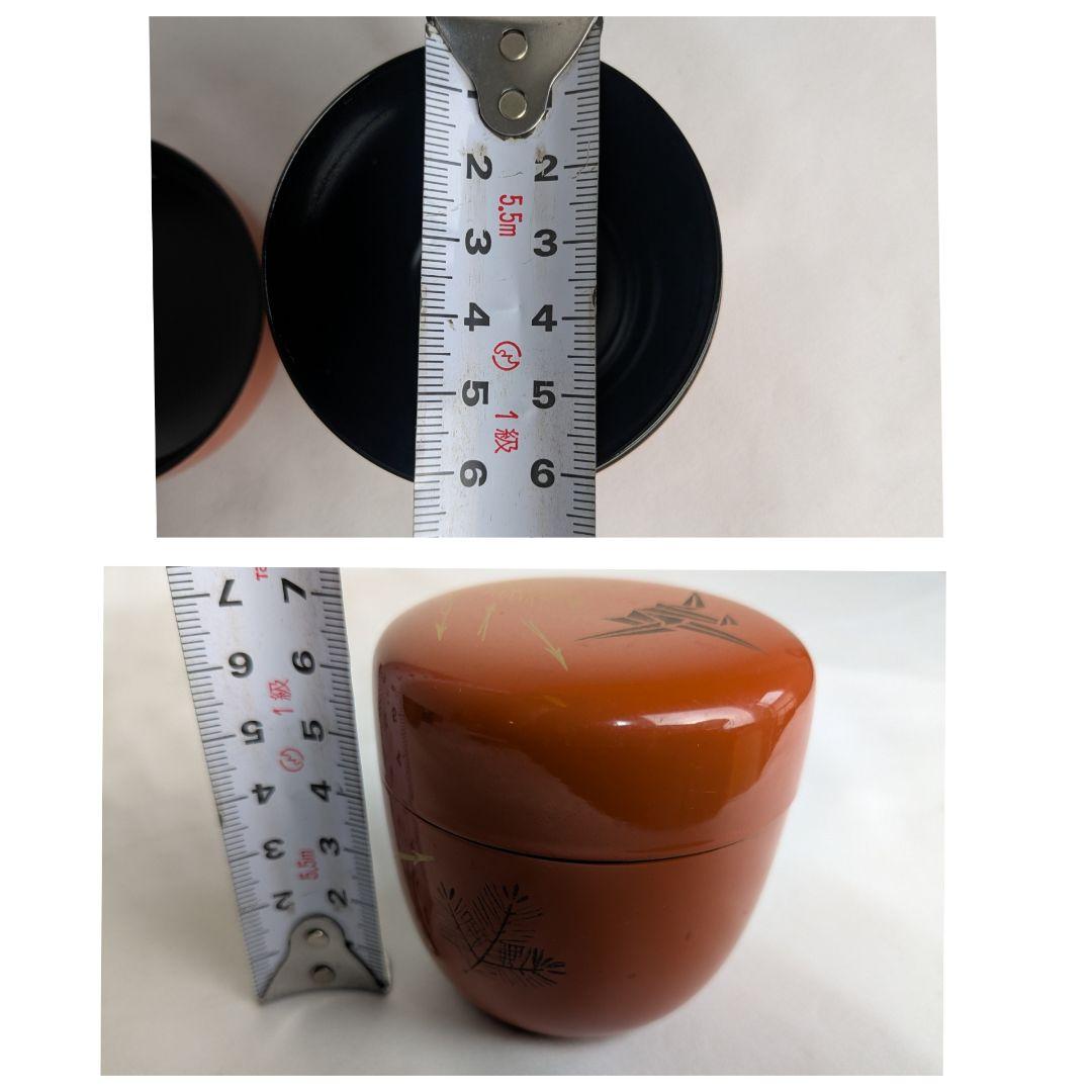 茶道具 棗 蒔絵 9点 まとめ売り 黒 赤 朱色