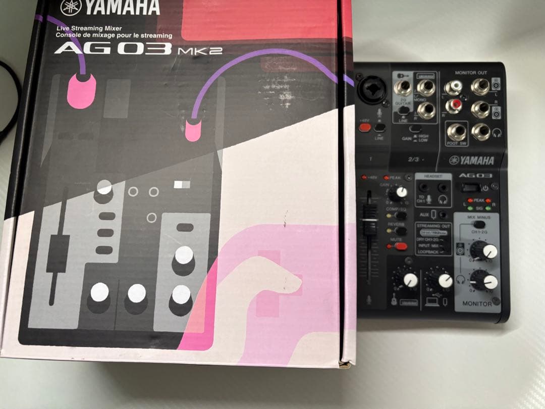 値段交渉可YAMAHA AG03 MK2 ストリーミングミキサー