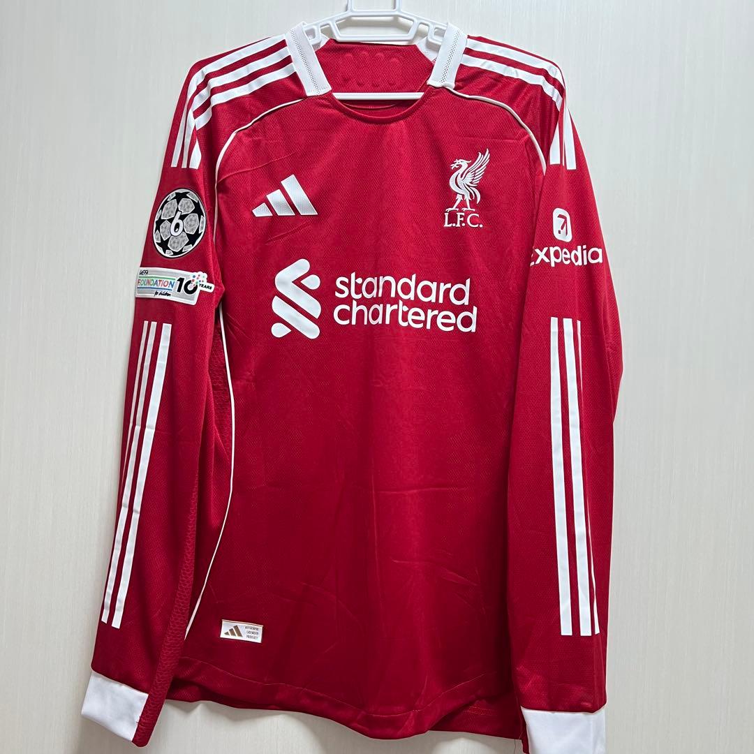 h*i様 リヴァプール　ショボスライ　選手着用モデル長袖ユニフォーム