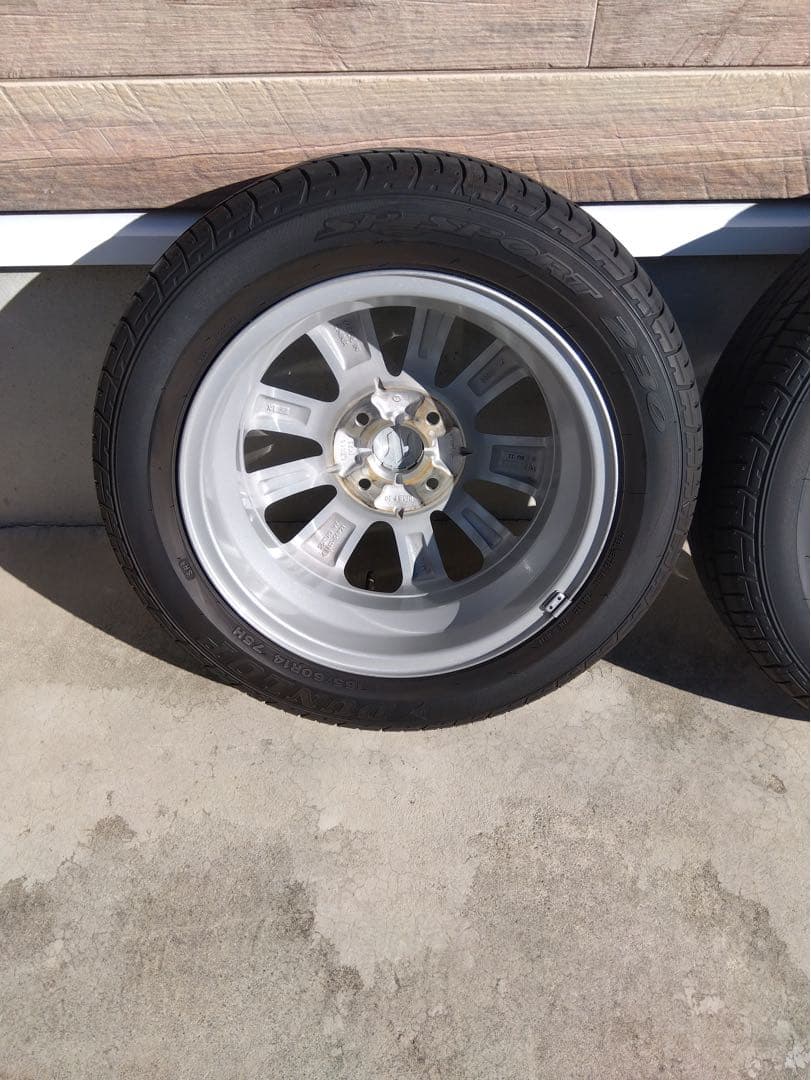 スズキ エブリイワゴン 純正タイヤホイールセット