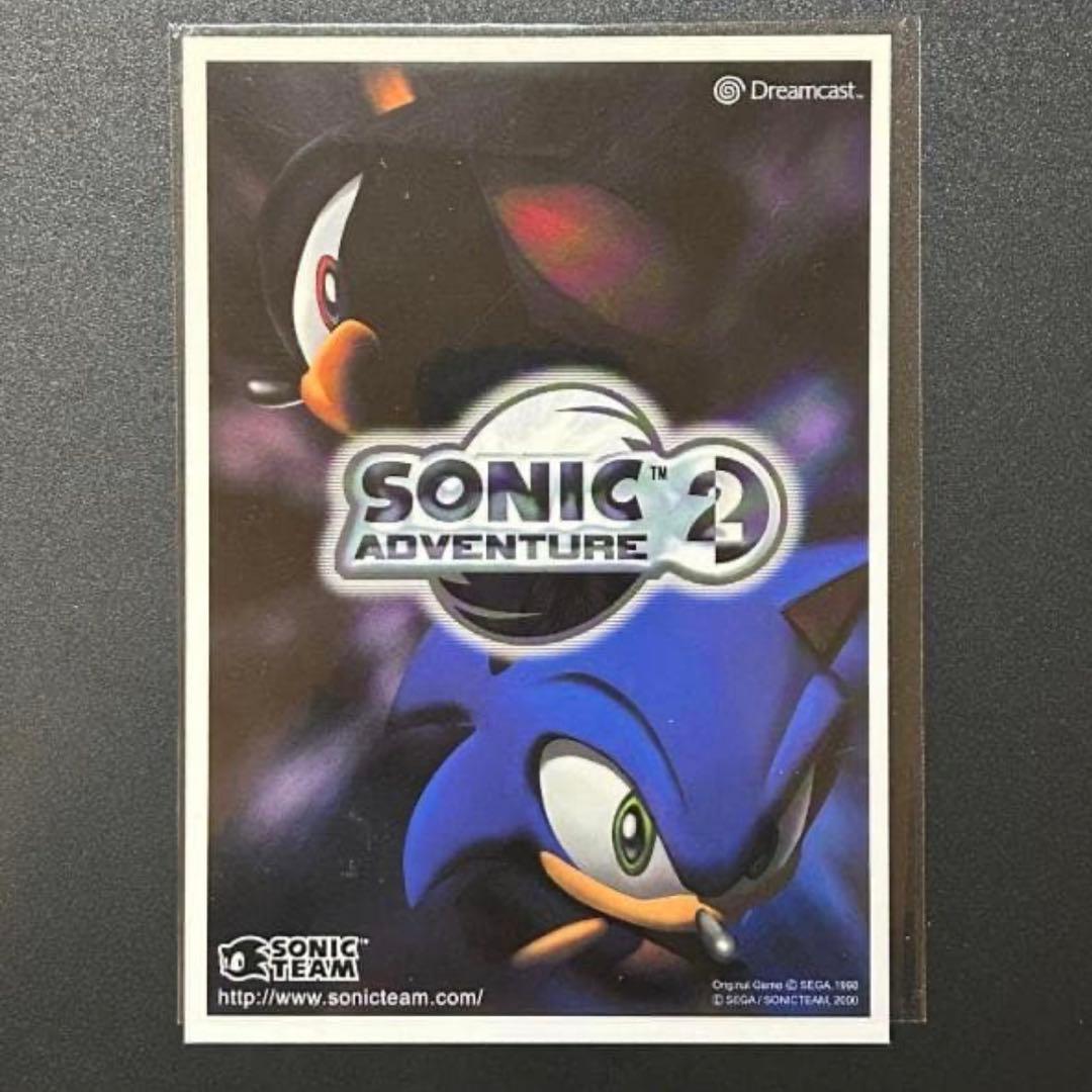 ソニックアドベンチャー2 ポストカード Sonic Adventure 2