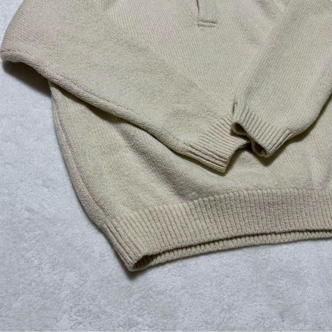 【新品未使用】crepuscule☆スキッパーニット☆1☆アイボリー