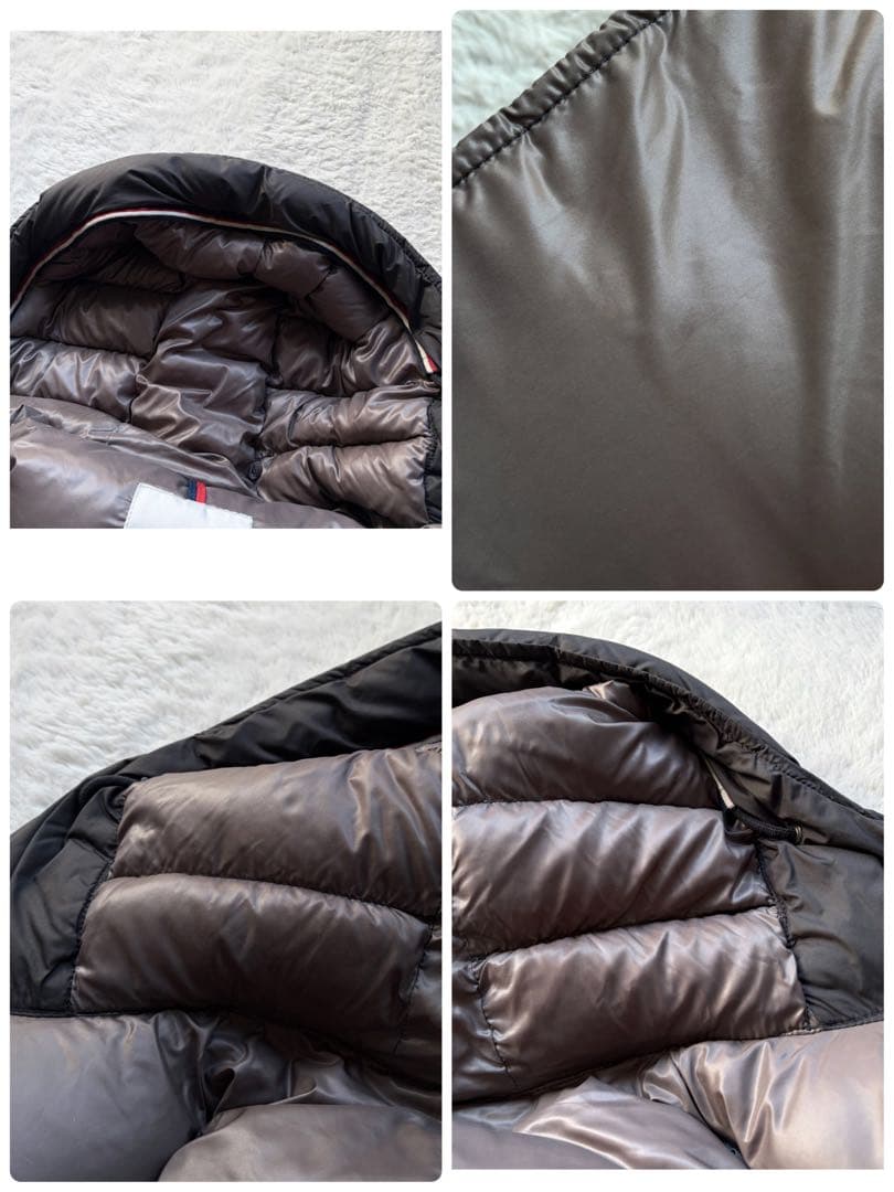 【激レア】モンクレール ダウンジャケット ALBERIC フランス国旗 グレー系