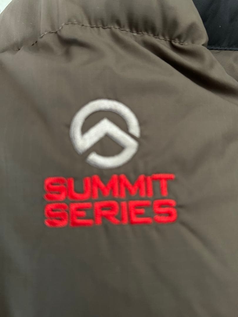 ☆ザノースフェイス☆ダウンジャケット／メンズM／サミットシリーズ／ブラウン