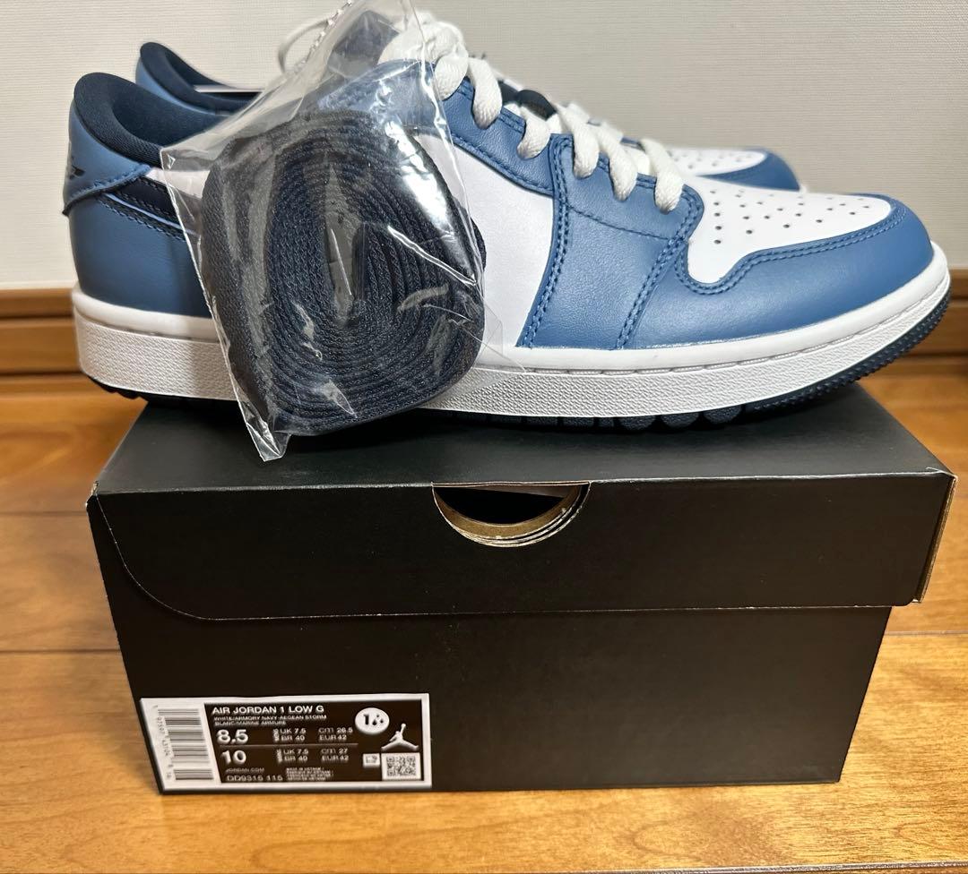 NIKE AIR JORDAN 1 LOW GOLF 26.5cm ①