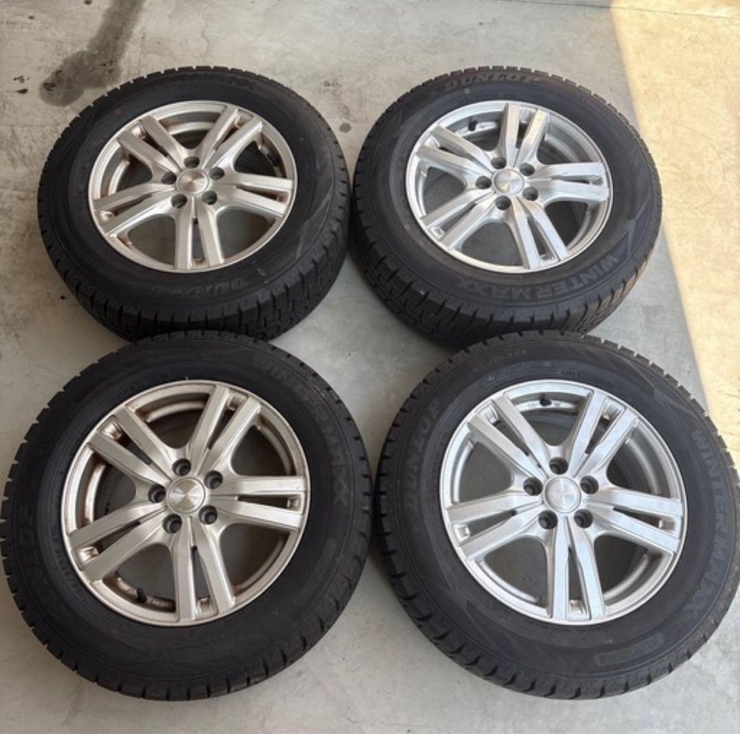 専用予定。購入可　バリ溝195/65R15 スタッドレス　pcd100 プリウス