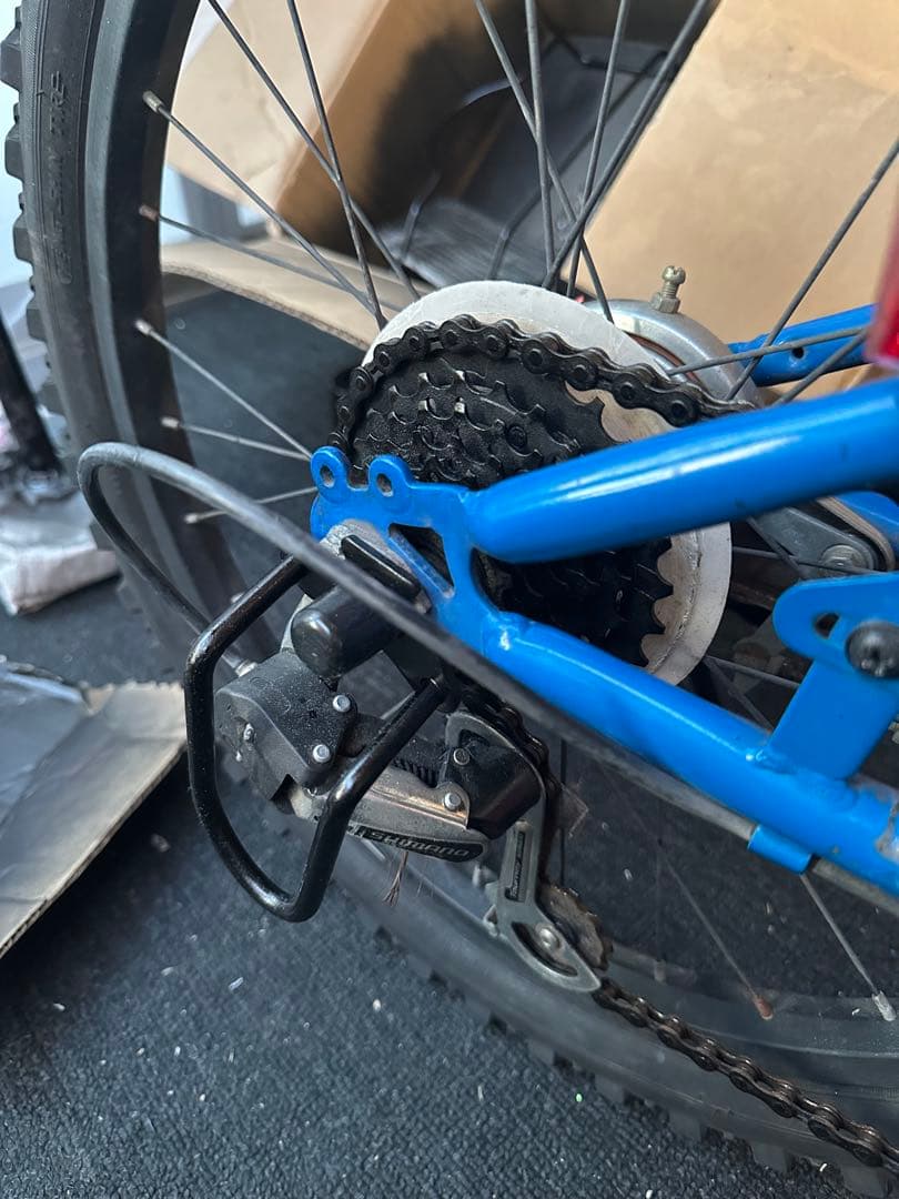 PRIDE 20インチ 子供用自転車 青 引き取り限定