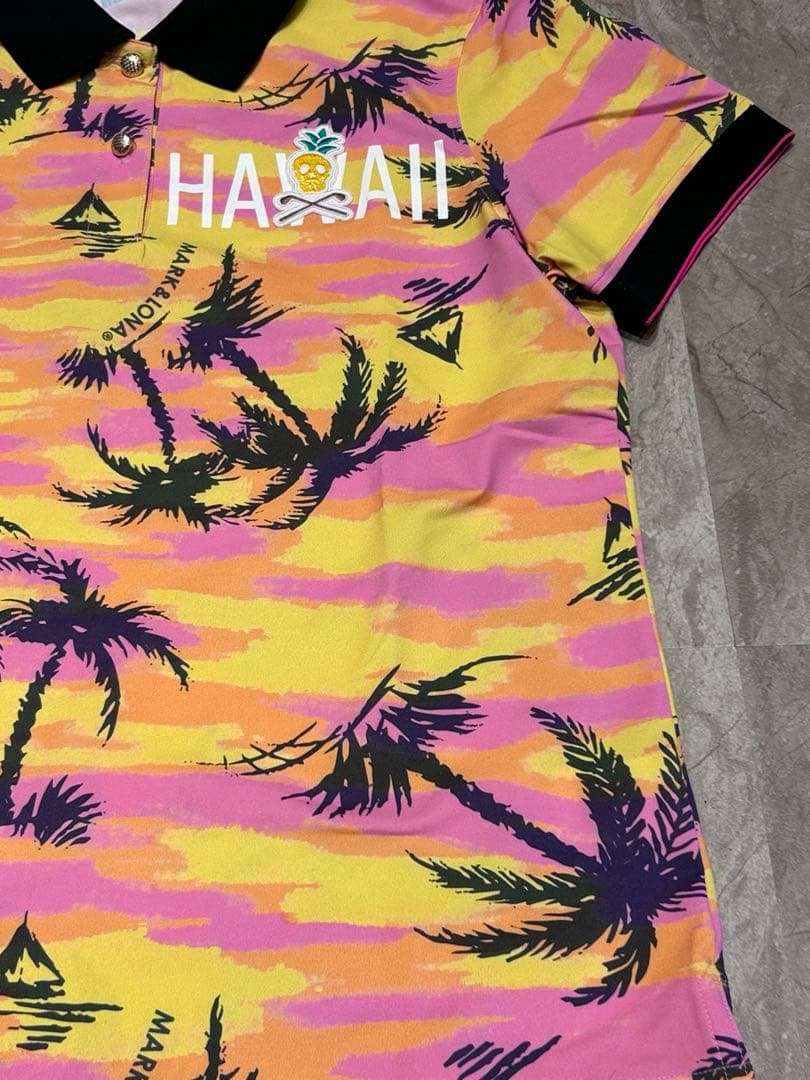 新品未使用品 マークアンドロナ ハワイ限定 ポロシャツ