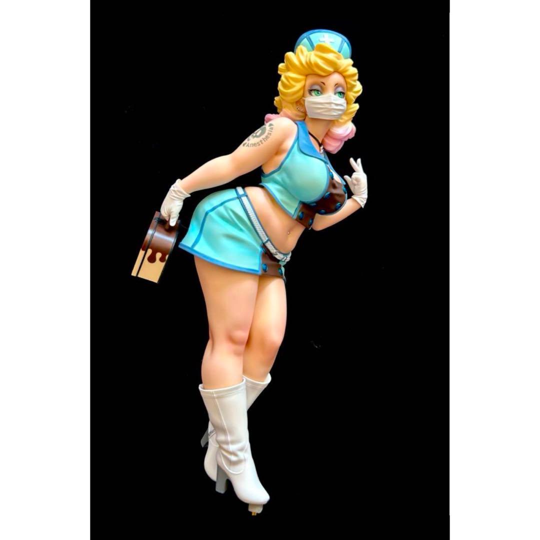 塗装済み完成品 PLAYFUL NURSE 藤本圭紀 ガレージキット フィギュア