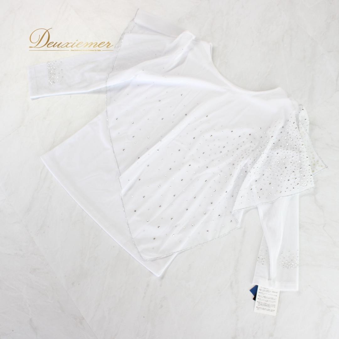 【美品 タグ付き社交ダンス衣装】トップス レッスンウェア Bellwink