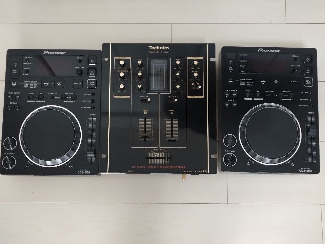 Pioneer CDJ-350 DJ機材 マルチプレーヤー ミキサー
