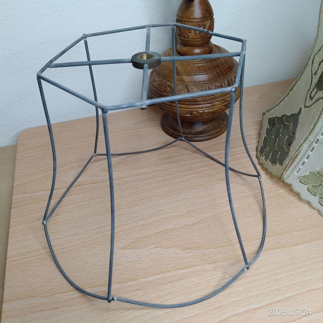 キャメルランプ 卓上ランプ テーブルランプ ラクダ皮 ヴィンテージ