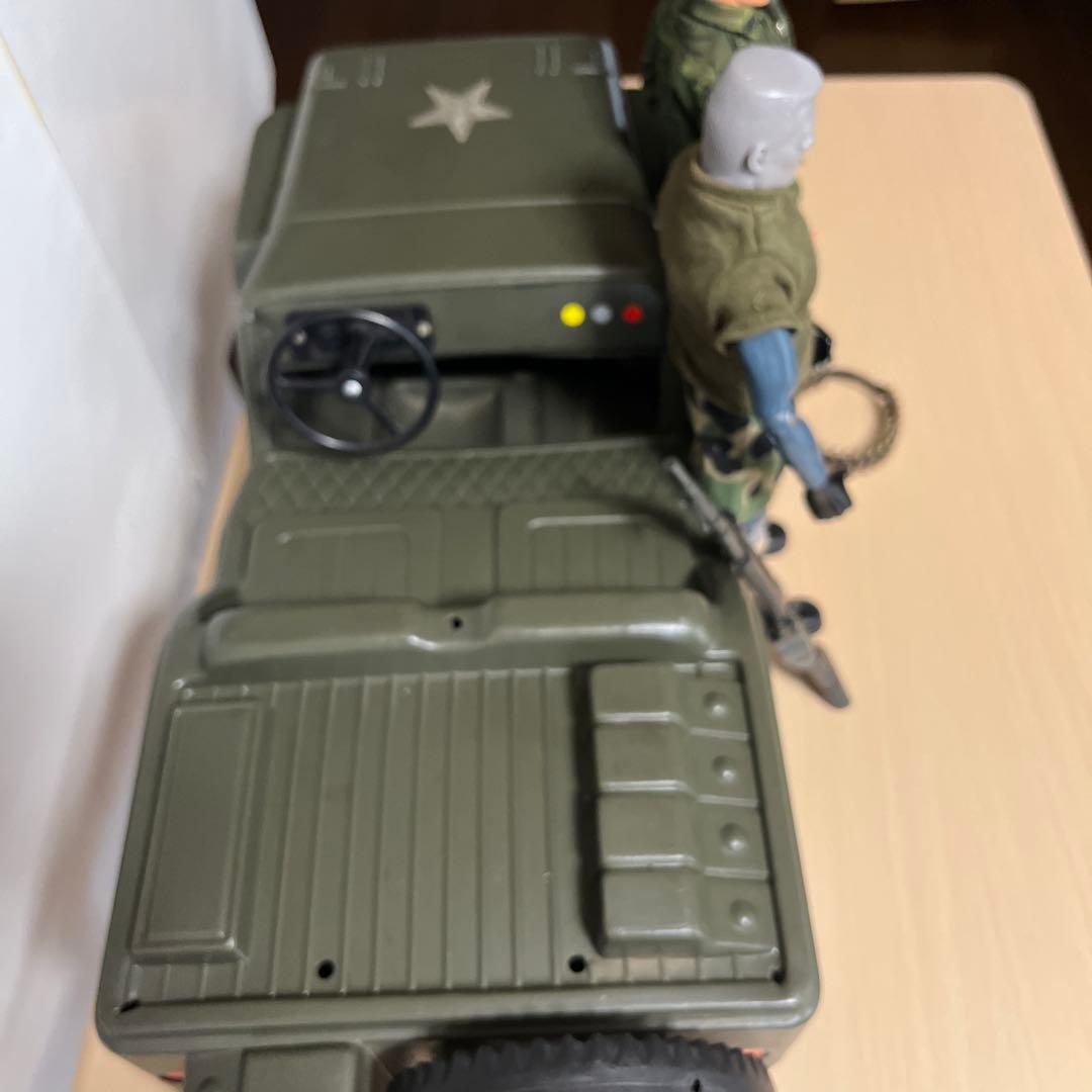 GI.joe コンバットジープ　1970年代 サイズ　1/6 人形2体付き
