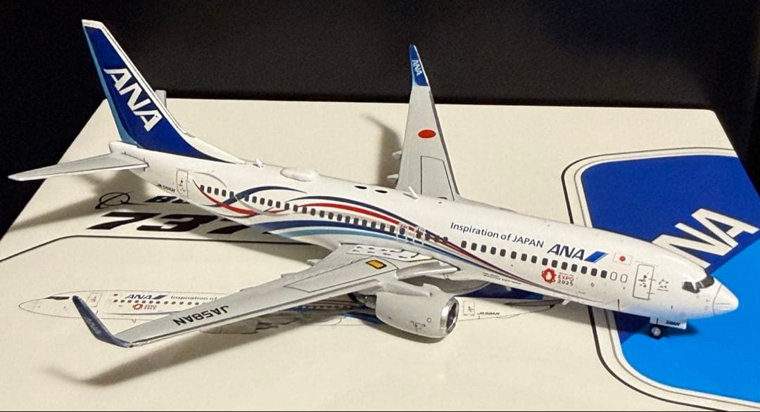 ANA B737-800 EXPO25 1/400 飛行機模型